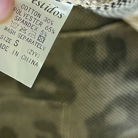 Leopard print| Long Line, open front knit cardigan, size S/M•••Cotton blend 🫶🏻 - Picture 7 of 11